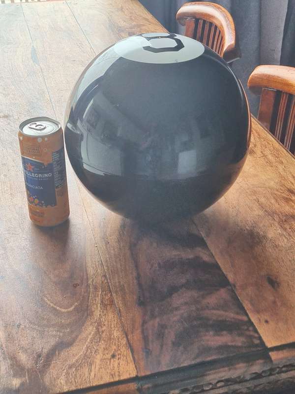 Giant Vintage Magic 8 Ball