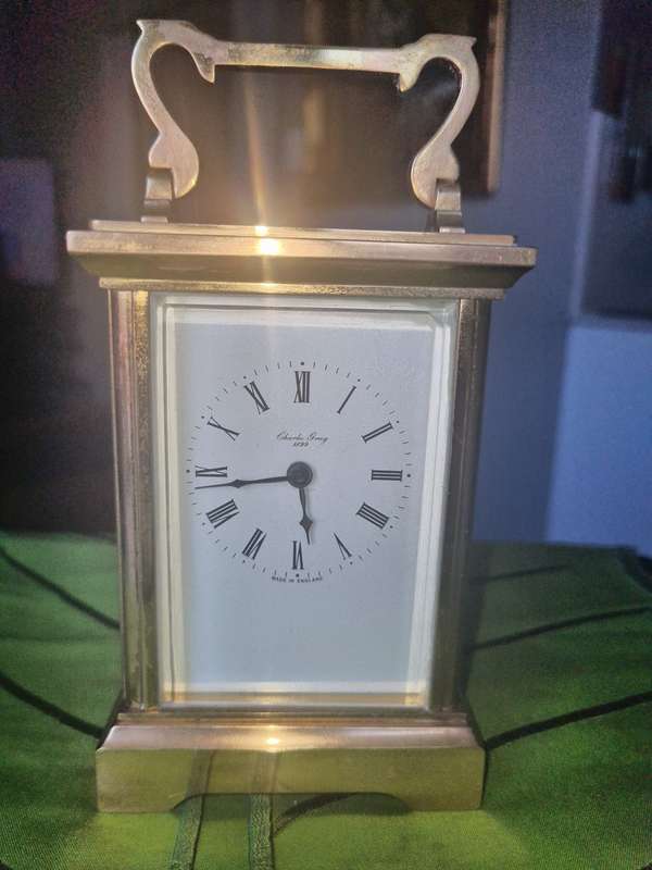 Rare!!!! Carriage clock With key. Working 100% Worth R15000