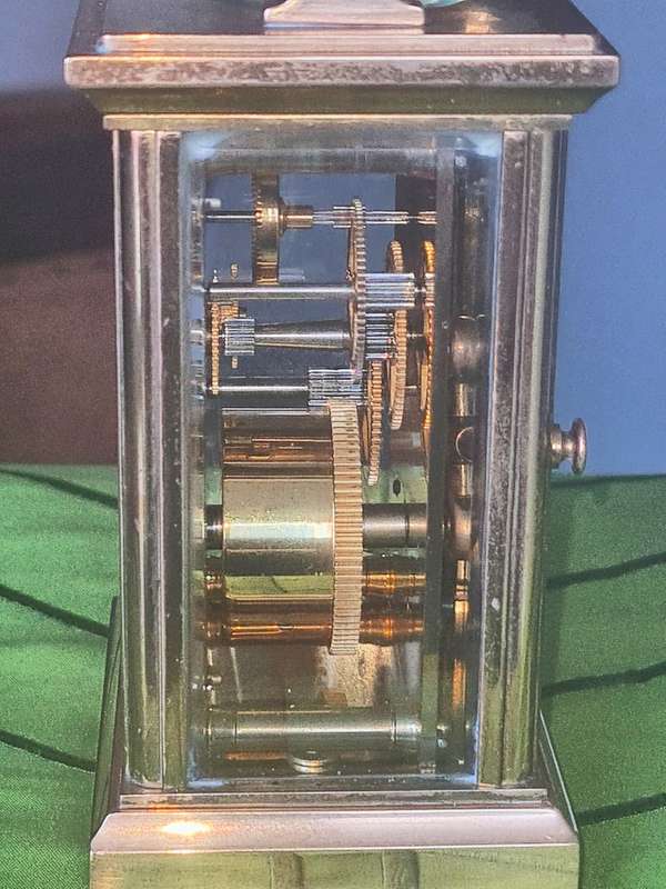 Rare!!!! Carriage clock With key. Working 100% Worth R15000