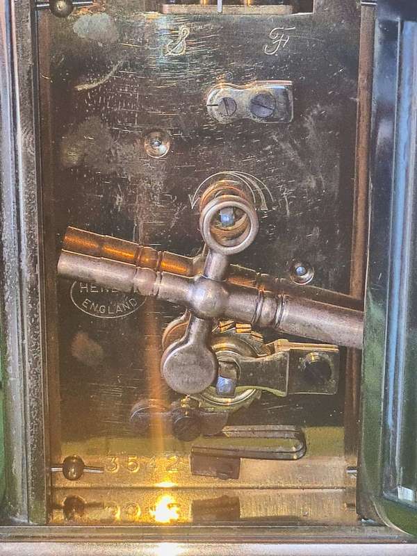 Rare!!!! Carriage clock With key. Working 100% Worth R15000