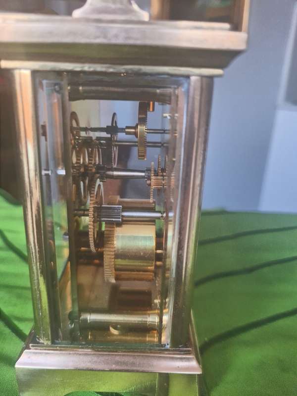 Rare!!!! Carriage clock With key. Working 100% Worth R15000