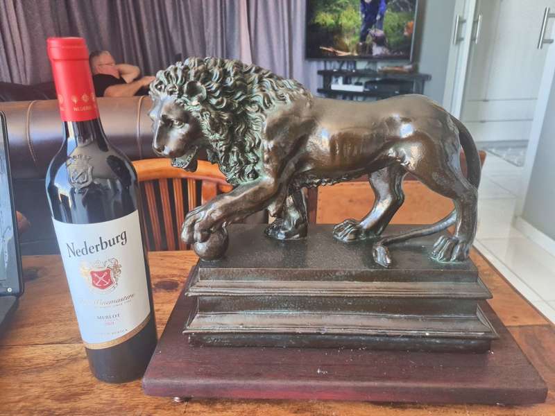 Large Pair Medici Lions