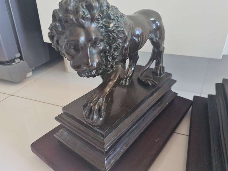 Large Pair Medici Lions