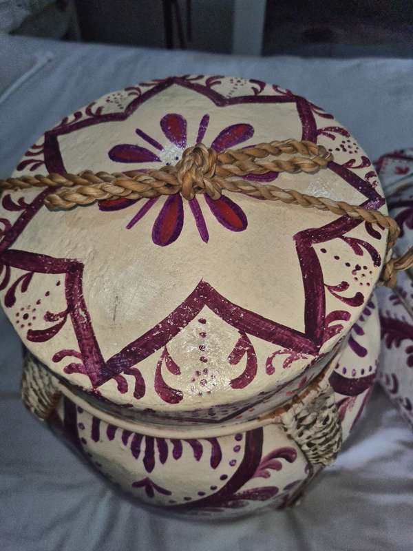 Large Traditional Thai Rice Basket 1 of 2