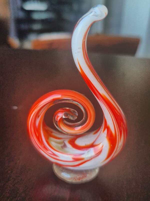 Murano glass Abstract knot multicolor Murano