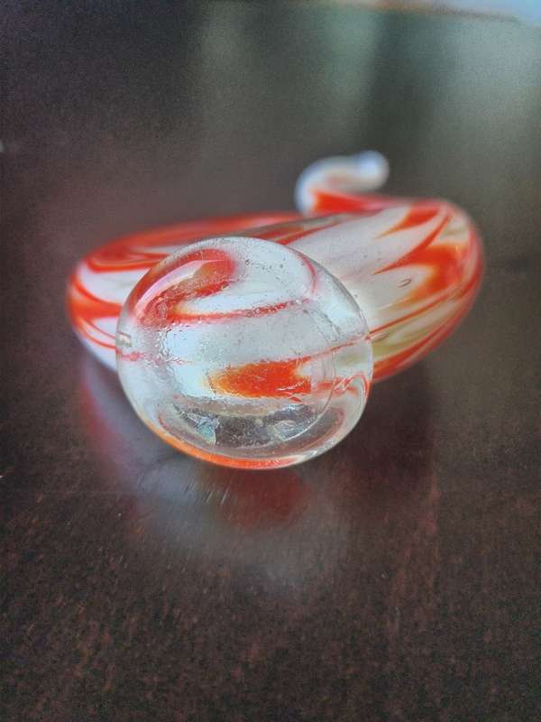Murano glass Abstract knot multicolor Murano