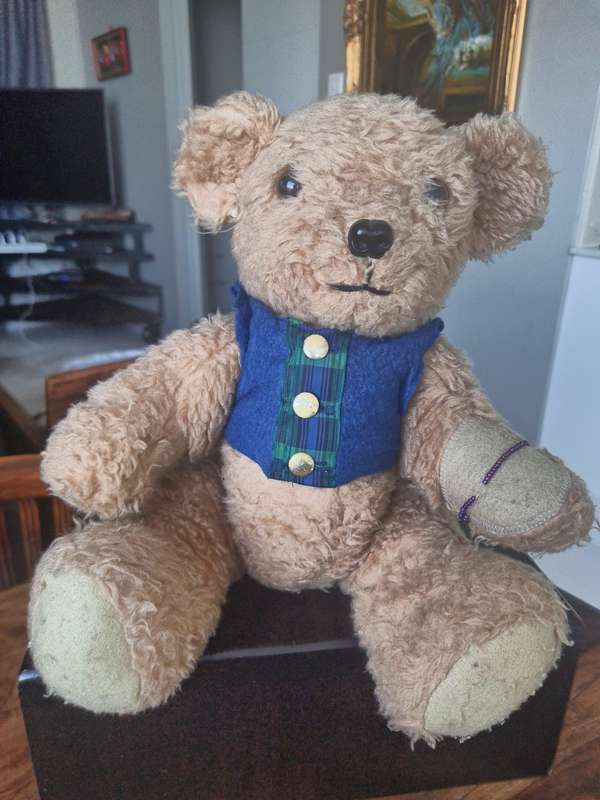 Antique teddy bear