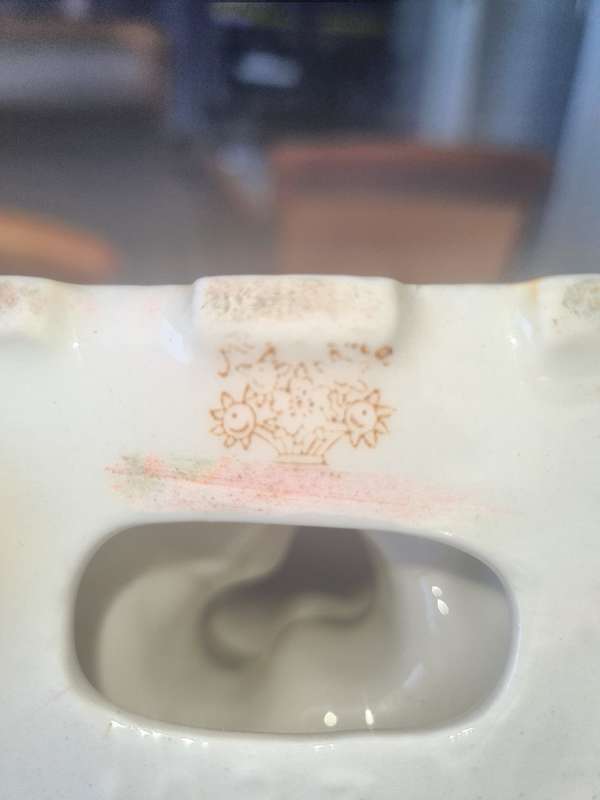 Pair of Vintage Porcelain Asian Figurine Number and stamped