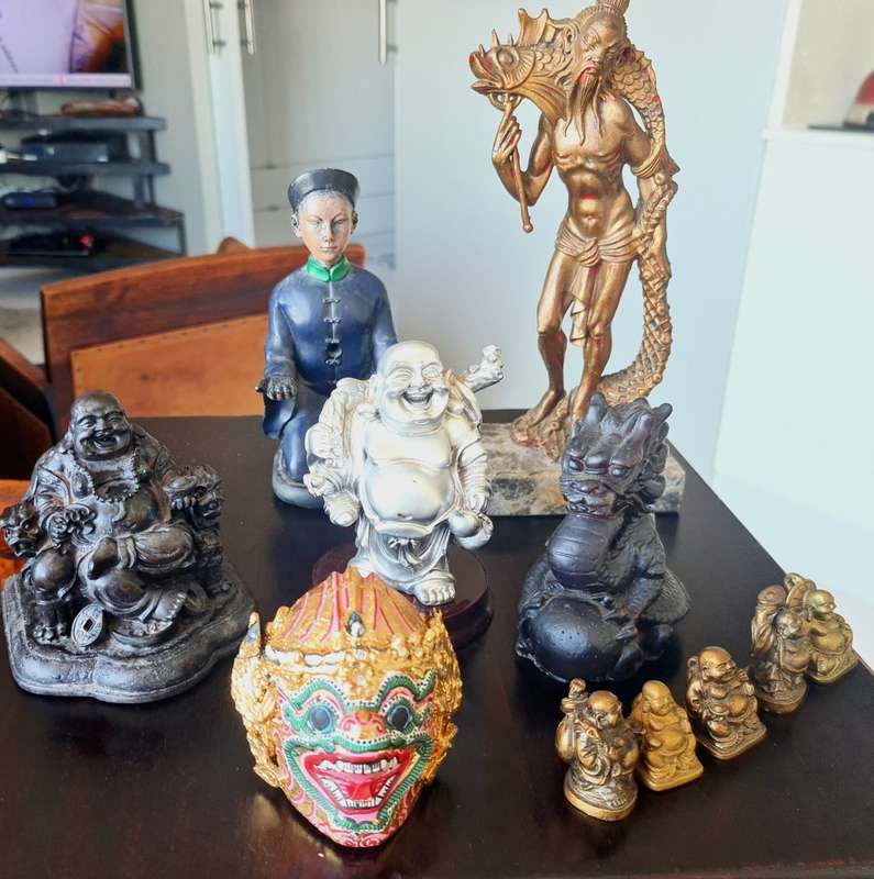 Spiritual Oriental Figurines & Statues 11 pieces