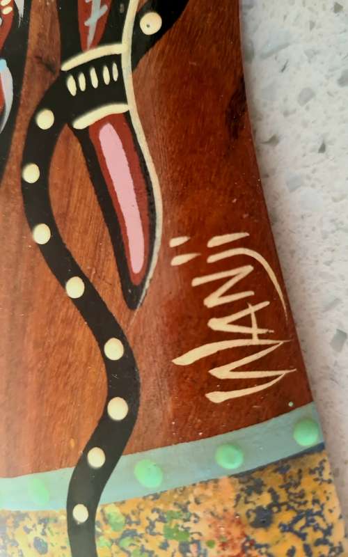 Hand Crafted Wooden Boomerang