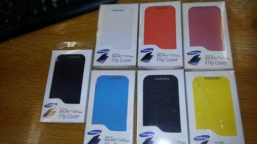Flip case for Samsung Galaxy S4 mini - Dark Blue/Navy