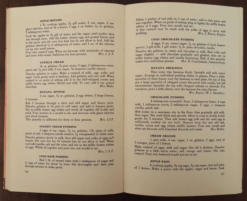 Ouma's Cookery Book  (Mrs. Roy Hendrie)