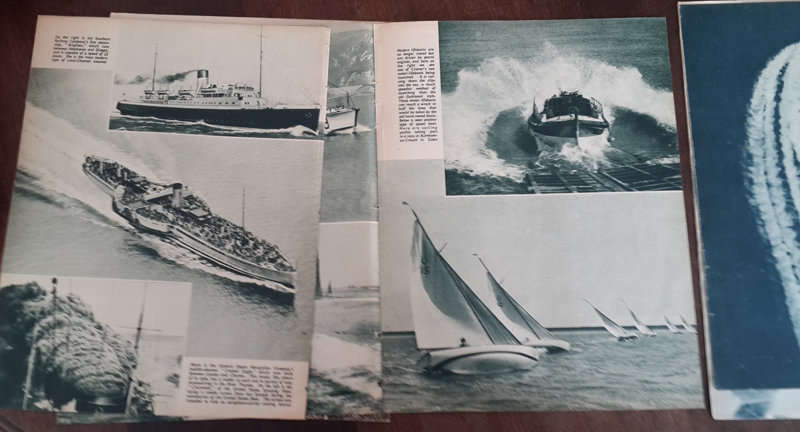 The Triumph of Speed - first three issues - Famous Trains and Locomotives; Ocean Greyhounds and Spee
