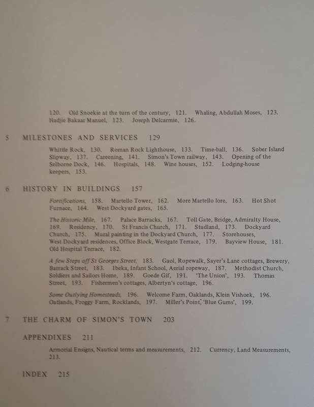 Historical Simon's Town - Vignettes, reminiscences and illustrations of the harbour and community...