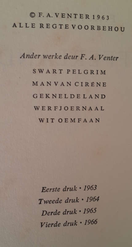 Offerland (F.A. Venter)