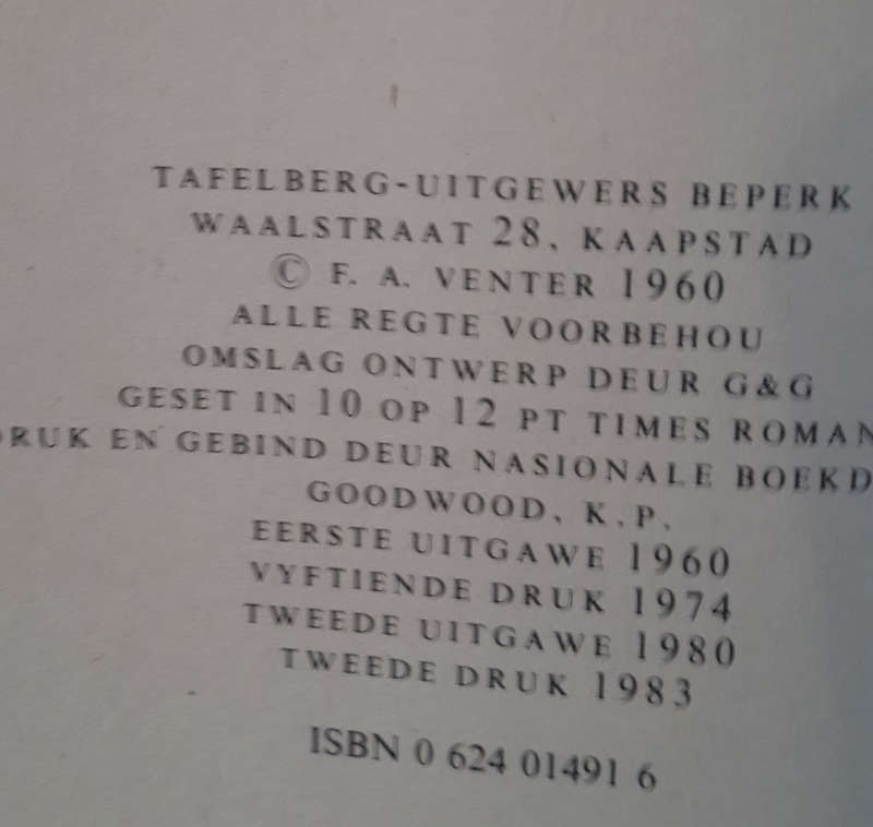 Geknelde Land (F.A. Venter)