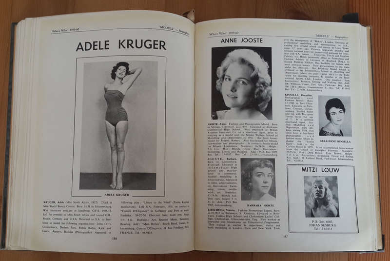 Who's Who in Entertainment and Sport in Southern Africa 1959-60