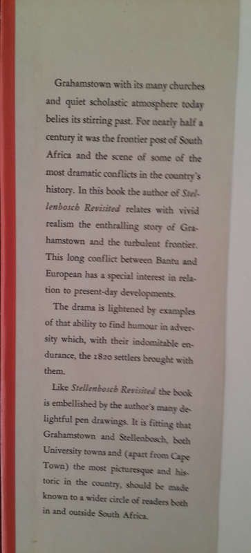 Frontier Post: The Story of Grahamstown - Written and illustrated by Joy Collier.