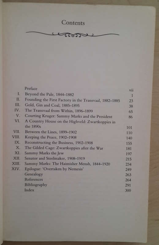 Sammy Marks: The Uncrowned King of the Transvaal (Richard Mendelsohn)