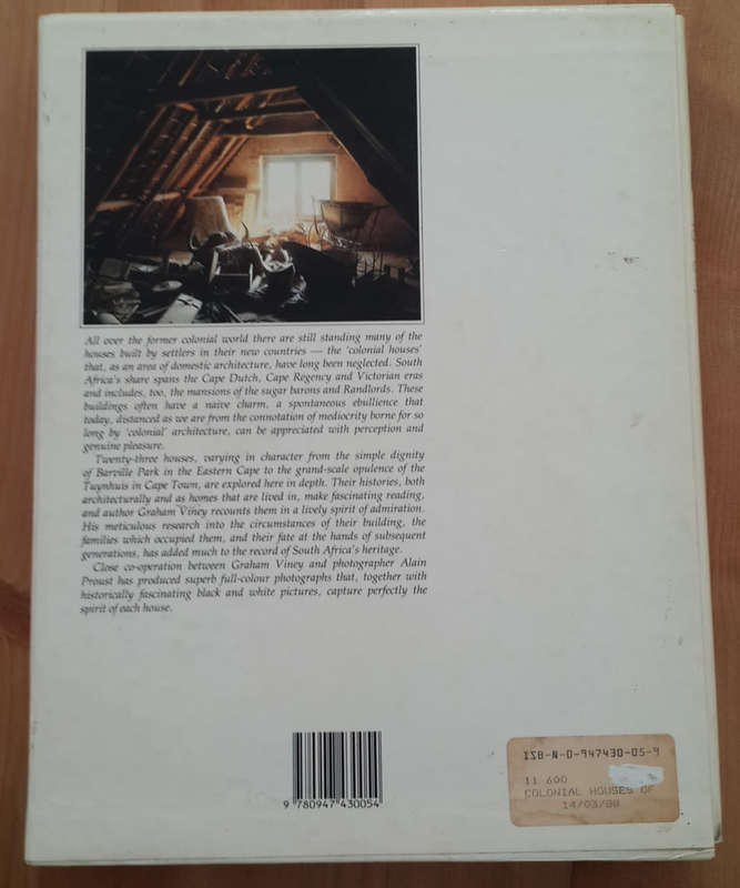 Colonial Houses of South Africa (Graham Viney)