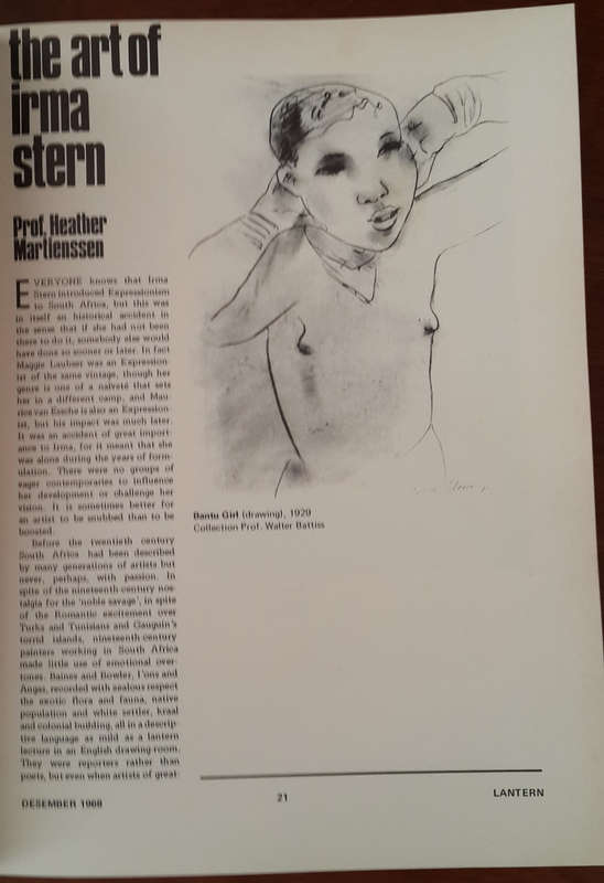 LANTERN JOURNAL OF KNOWLEDGE AND CULTURE TYDSKRIF VIR KENNIS EN KULTUUR VOL XVIII NO 2 DEC 1968