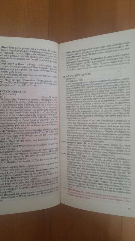 John Platter's 1990 South African Wine Guide Tenth Anniversary Edition
