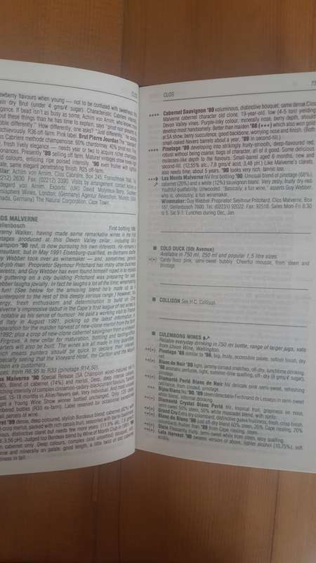 John Platter's South African Wine Guide 1992