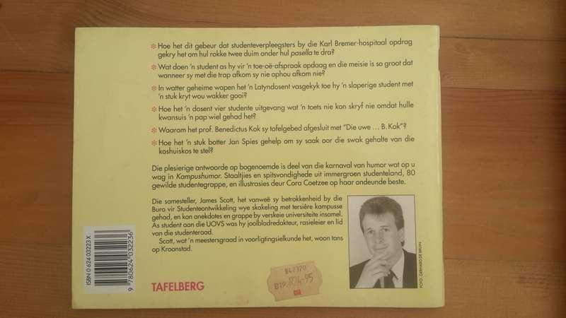 Kampushumor: Die draak steek in studenteland - Grappe deur James Scott