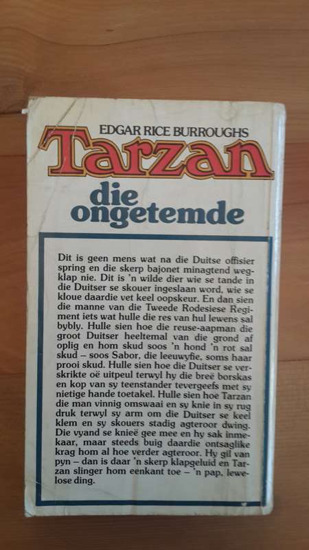 Tarzan die ongetemde (Edgar Rice Burroughs) 1984