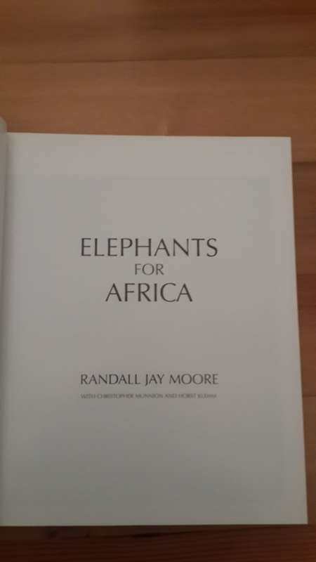 *SIGNED* Elephants for Africa (Randall Jay Moore)