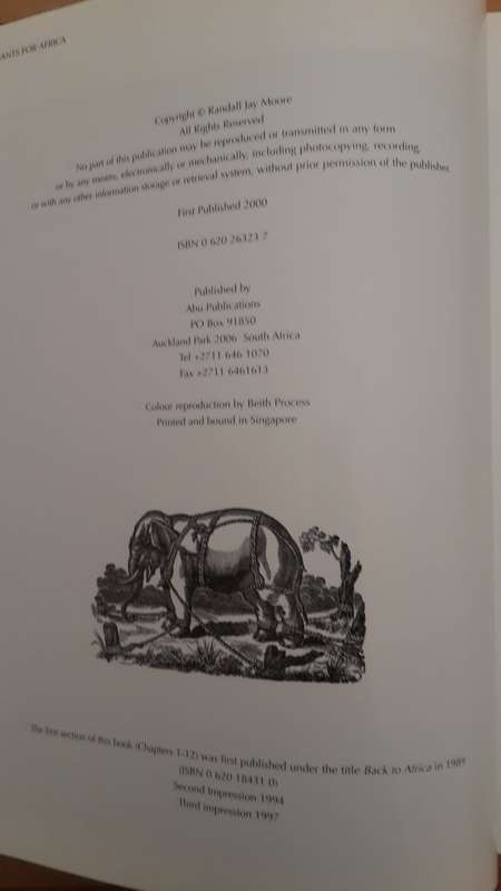 *SIGNED* Elephants for Africa (Randall Jay Moore)