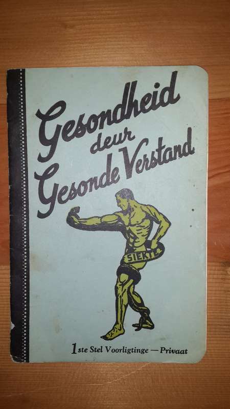 Tromp Van Diggelen - Gesondheid deur Gesonde Verstand - 1ste Stel Voorligtinge