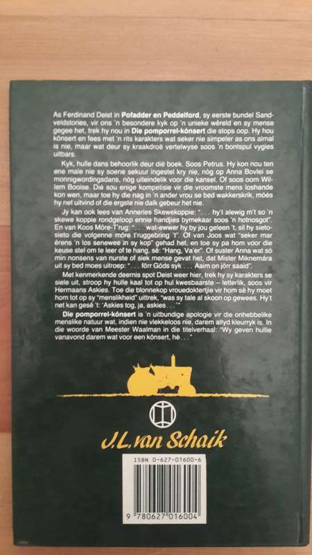 Die Pomporrel-kônsert en ander Sandveldstories (Ferdinand Deist)