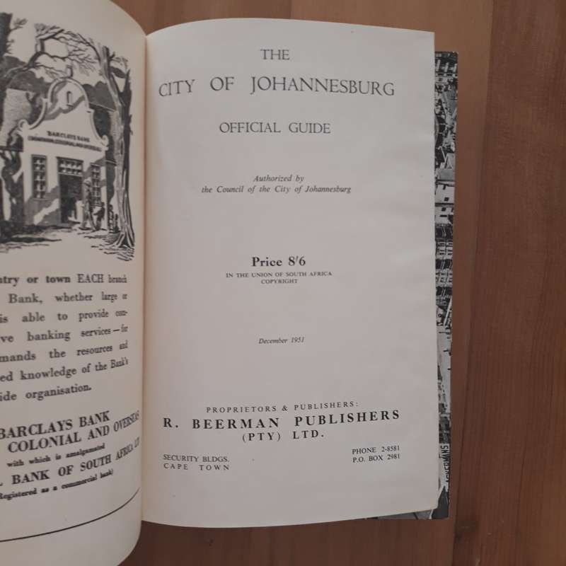 The City of Johannesburg Official Guide