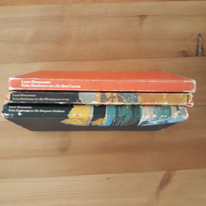 3 x Fritz Deelman books (Leon Rousseau)