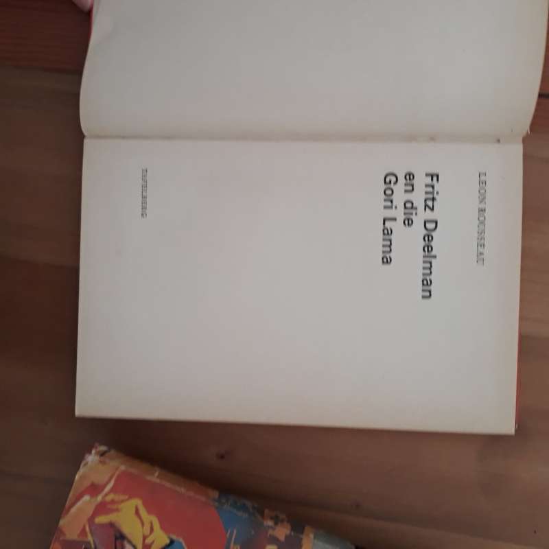 3 x Fritz Deelman books (Leon Rousseau)