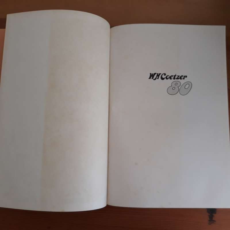 W H Coetzer 80: The Autobiography of WH Coetzer