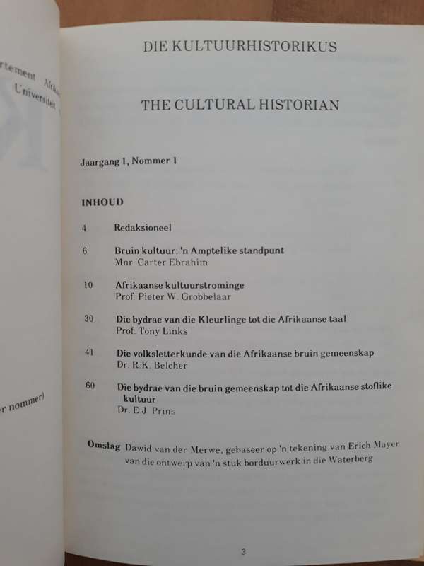 Die Kultuurhistorikus