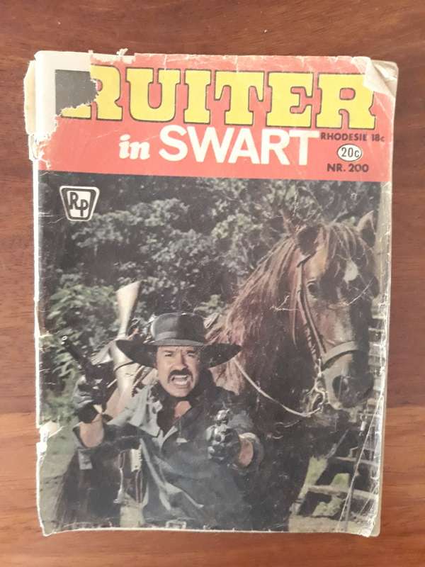 Ruiter in Swart - no.200 - Fotoverhale