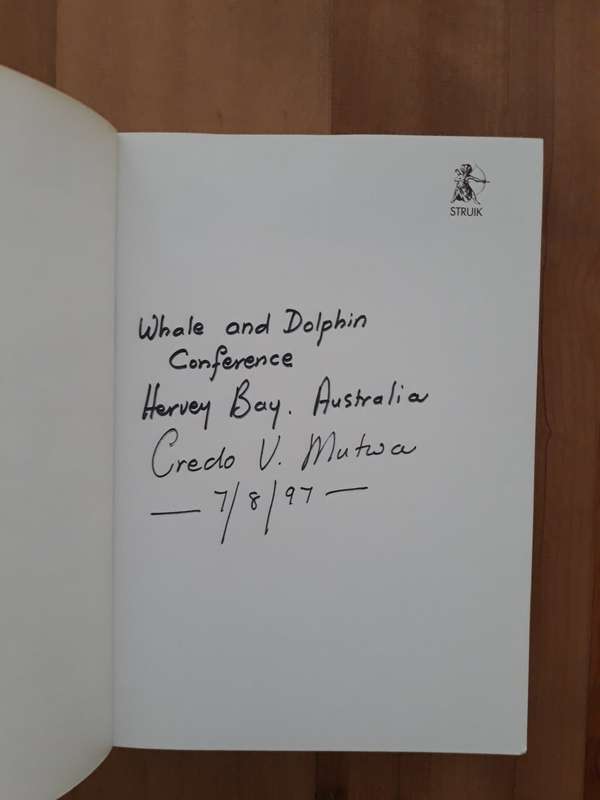 *SIGNED* Isilwane: The animal - tales and fables of Africa (Credo Vusa'mazulu Mutwa)