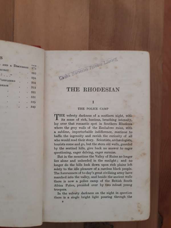 The Rhodesian (Gertrude Page)