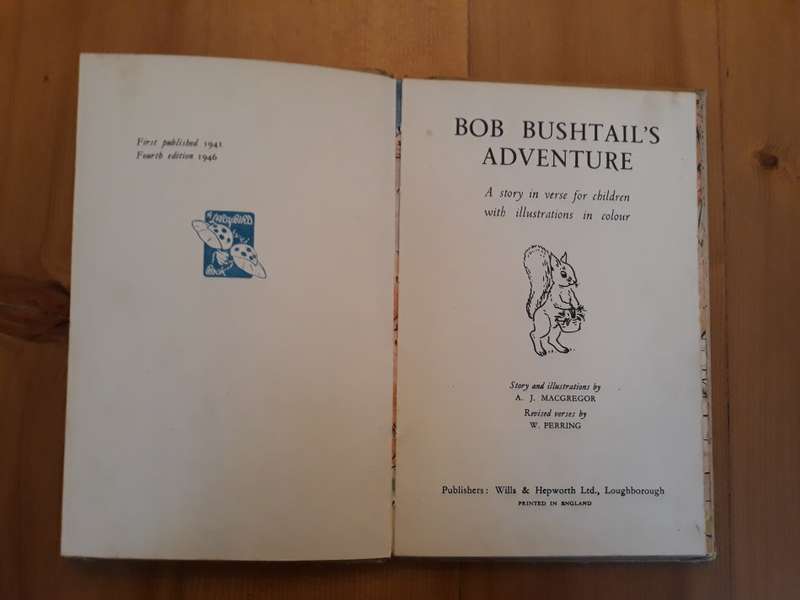 Bob Bushtail's Adventure  A J MacGregor