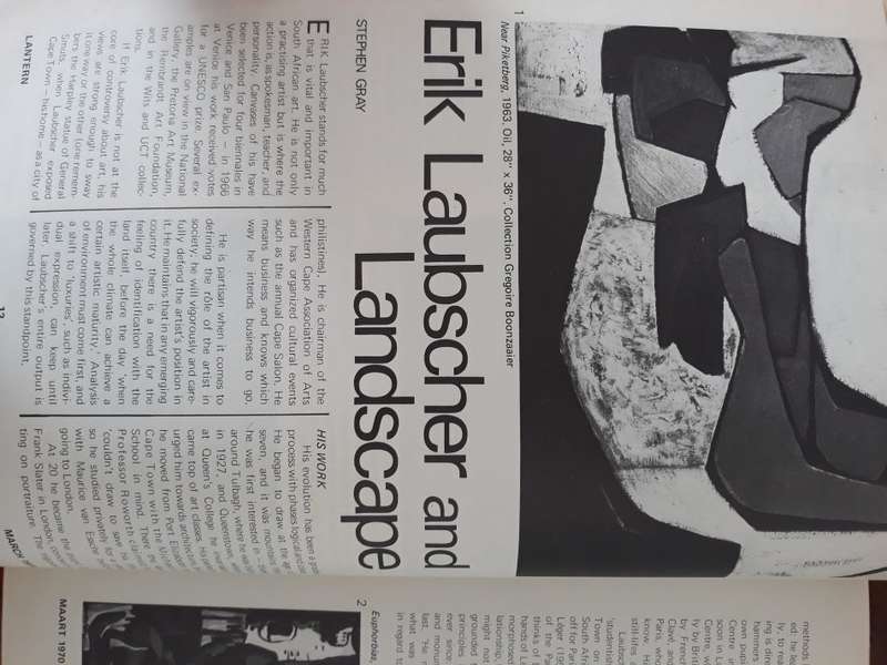 Lantern Tydskrif Magazine - Maart 1970 (Jaargang XIX Nr.3, Volume XIX No 3)
