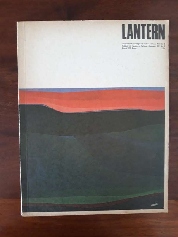 Lantern Tydskrif Magazine - Maart 1970 (Jaargang XIX Nr.3, Volume XIX No 3)