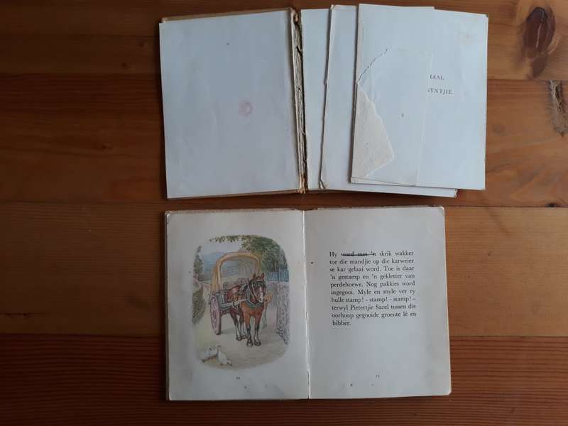 3 x Vintage Afrikaans Children's books