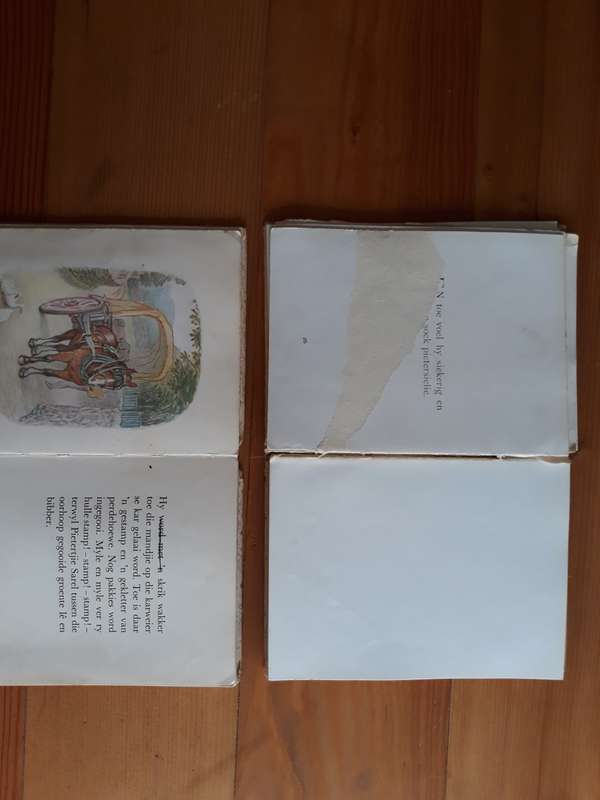 3 x Vintage Afrikaans Children's books