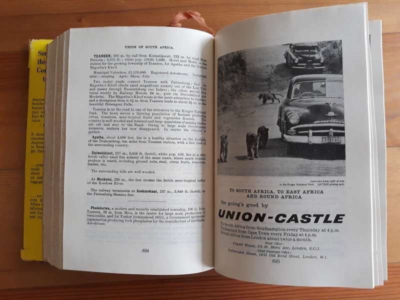 The Year-Book and Guide to Southern Africa 1961 Edition