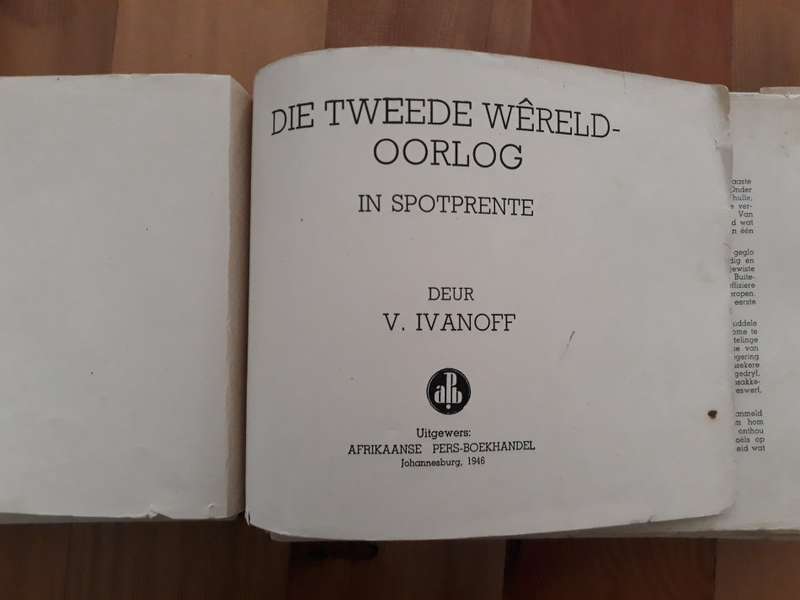Die Tweede Wereldoorlog in Spotprente