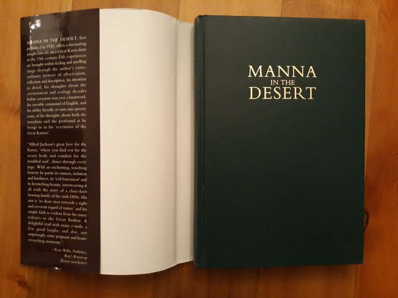Manna in the Desert: a Revelation of the Great Karroo - Alfred de Jager Jackson