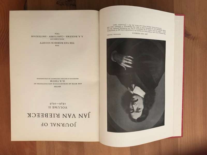 Journal of Jan van Riebeeck Volume II 1656 - 1658